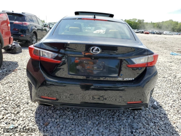 2016 Lexus RC 200t with VIN JTHHA5BC6G5002934, listed as a Copart auction lot 49939833 with NaN miles. Bid and sale history available at carsss.com. Image 6.