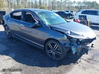 2017 Honda Accord Sedan Sport SE with VIN 1HGCR2F10HA295820, listed as a IAAI auction lot 41780661 with NaN miles. Bid and sale history available at carsss.com. Image 1.