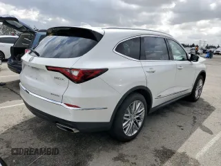 2022 Acura MDX w/Advance Package with VIN 5J8YE1H80NL036881, listed as a Copart auction lot 45519633 with 11,953 mi miles. Bid and sale history available at carsss.com. Image 3.