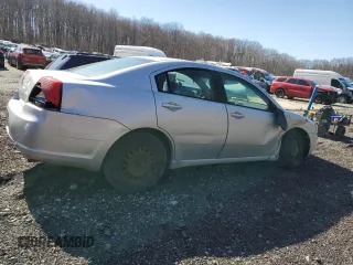 2007 Mitsubishi Galant ES with VIN 4A3AB36F67E054215, listed as a Copart auction lot 49970305 with 188,681 mi miles and Salvage Title. Bid and sale history available at carsss.com. Image 3.