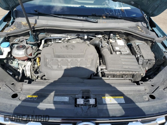 2021 Volkswagen Tiguan SE z VIN 3VV3B7AX6MM041166, wystawiony jako Copart lot #57769445 z przebiegiem 51 030 mil mil oraz Nie do naprawy • Non repairable. Historia ofert i sprzedaży dostępna na DreamBid. Obrazek 12.