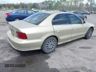 2001 Mitsubishi Galant ES with VIN 4A3AA46G81E163137, listed as a IAAI auction lot 41846798 with 148,280 mi miles. Bid and sale history available at carsss.com. Image 4.