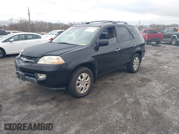2003 Acura MDX Touring Pkg with VIN 2HNYD18603H500272, listed as a IAAI auction lot 41832456 with 203,194 mi miles. Bid and sale history available at carsss.com. Image 2.