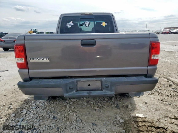 2006 Ford Ranger STX with VIN 1FTYR44U76PA27824, listed as a Copart auction lot 50833295 with 247,014 mi miles and Salvage Title. Bid and sale history available at carsss.com. Image 6.