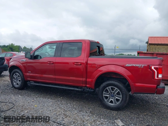 2017 Ford F-150 XL with VIN 1FTEW1EG3HKE34848, listed as a IAAI auction lot 42490755 with 154,708 mi miles and . Bid and sale history available at DreamBid. Image 15.