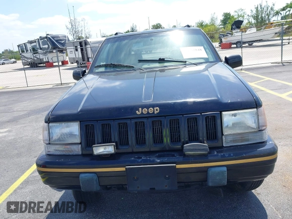 1995 Jeep Grand Cherokee Limited with VIN 1J4GZ78Y0SC578277, listed as a IAAI auction lot 42082848 with 174,288 mi miles. Bid and sale history available at carsss.com. Image 6.