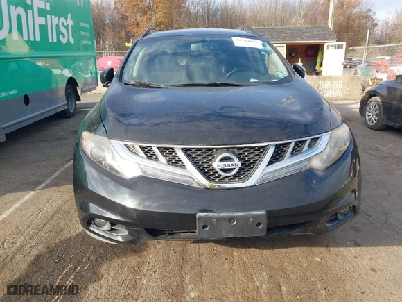 2013 Nissan Murano SL with VIN JN8AZ1MW0DW320487, listed as a IAAI auction lot 40760140 with 156,066 mi miles. Bid and sale history available at carsss.com. Image 12.
