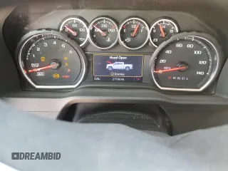 2022 Chevrolet Silverado 1500 Custom with VIN 3GCPWBEK7NG216725, listed as a Copart auction lot 42223865 with 27,106 mi miles and Salvage Title. Bid and sale history available at DreamBid. Image 9.