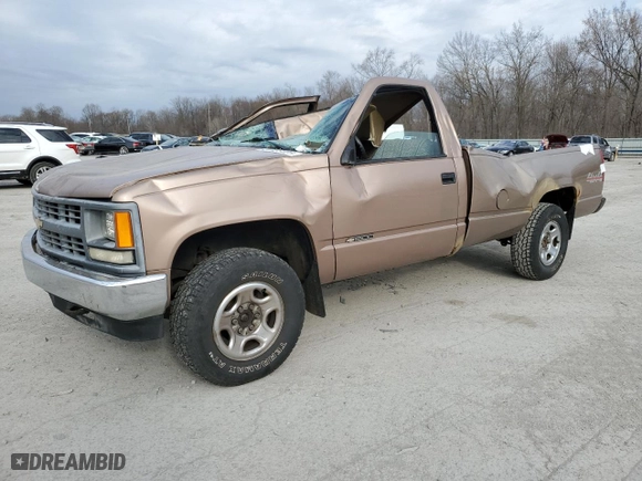 1995 Chevrolet C/K 1500 with VIN 1GCEK14Z8SZ103275, listed as a Copart auction lot 51133425 with 82,250 mi miles and Salvage Title. Bid and sale history available at carsss.com. Image 1.