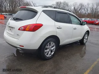 2009 Nissan Murano SL with VIN JN8AZ18U99W000617, listed as a IAAI auction lot 41847489 with 140,712 mi miles. Bid and sale history available at carsss.com. Image 4.