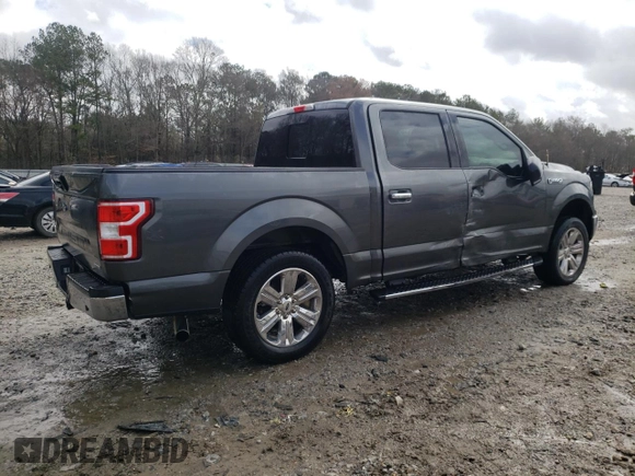 2019 Ford F-150 XL with VIN 1FTEW1CP1KFA91895, listed as a Copart auction lot 47678635 with 130,978 mi miles and Salvage Title. Bid and sale history available at carsss.com. Image 3.