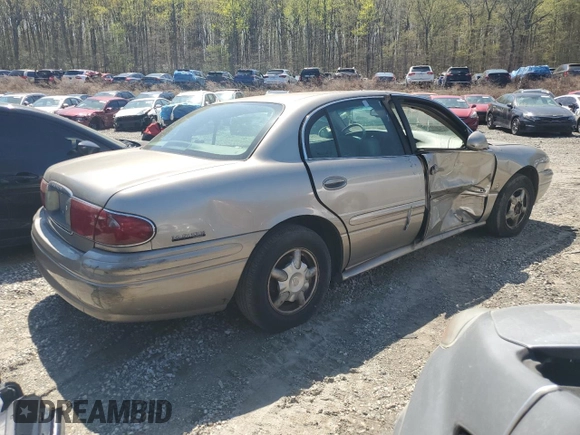 2001 Buick LeSabre Custom with VIN 1G4HP54K814214988, listed as a Copart auction lot 44498935 with 109,996 mi miles and Salvage Title. Bid and sale history available at carsss.com. Image 3.
