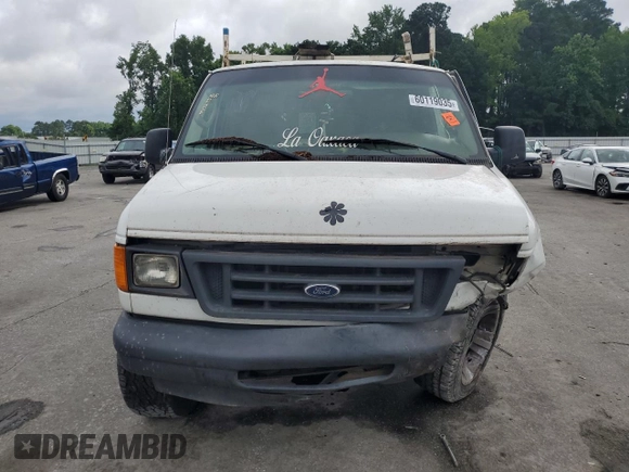 2007 Ford Econoline Cargo Commercial with VIN 1FTNE24LX7DB49770, listed as a Copart auction lot 60119035 with 361,338 mi miles and Non repairable. Bid and sale history available at DreamBid. Image 5.