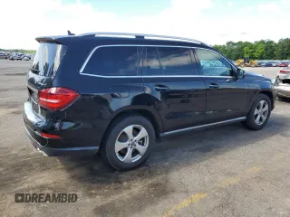 2017 Mercedes-Benz GLS 450 with VIN 4JGDF6EE8HA938157, listed as a Copart auction lot 50712854 with 85,280 mi miles and . Bid and sale history available at DreamBid. Image 3.