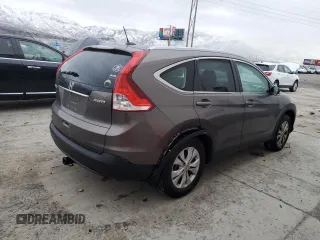 2014 Honda CR-V EX-L with VIN 2HKRM4H76EH623587, listed as a Copart auction lot 87026344 with 155,323 mi miles and Salvage Title. Bid and sale history available at DreamBid. Image 3.