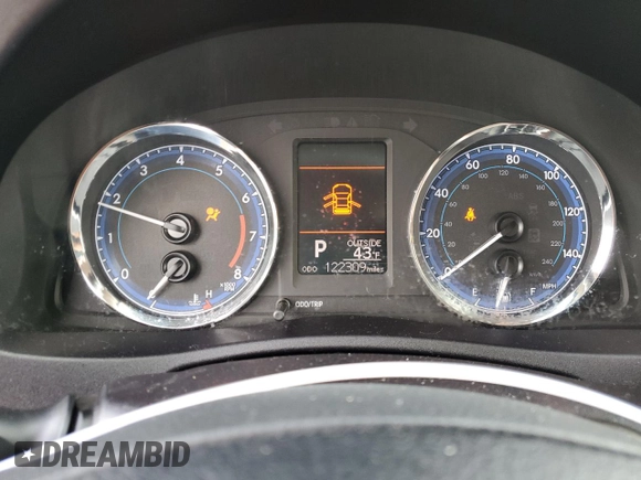 2019 Toyota Corolla L with VIN 2T1BURHE2KC203496, listed as a Copart auction lot 49132655 with 122,309 mi miles and Salvage Title. Bid and sale history available at DreamBid. Image 9.