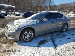 2011 Infiniti G25 Sedan x with VIN JN1DV6AR5BM654364, listed as a Copart auction lot 89263955 with 109,486 mi miles and Salvage Title. Bid and sale history available at carsss.com. Image 1.