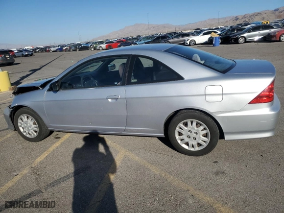 2004 Honda Civic LX with VIN 1HGEM21584L025511, listed as a Copart auction lot 73437184 with 155,461 mi miles and Salvage Title. Bid and sale history available at carsss.com. Image 2.