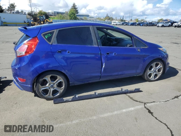 2015 Ford Fiesta ST with VIN 3FADP4GX8FM141823, listed as a Copart auction lot 49083365 with 119,135 mi miles and Salvage Title. Bid and sale history available at carsss.com. Image 3.