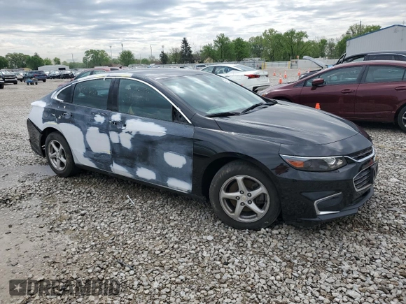 2016 Chevrolet Malibu LS with VIN 1G1ZB5STXGF347017, listed as a Copart auction lot 55743575 with 120,627 mi miles and Clean Title. Bid and sale history available at DreamBid. Image 4.