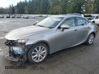 2014 Lexus IS 250 with VIN JTHBF1D21E5032098, listed as a Copart auction lot 50249285 with 81,821 mi miles and Salvage Title. Bid and sale history available at DreamBid. Image 1.