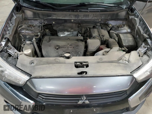 2016 Mitsubishi Outlander Sport 2.4 ES with VIN JA4AR3AW8GZ047498, listed as a Copart auction lot 50261675 with 167,598 mi miles and Salvage Title. Bid and sale history available at carsss.com. Image 12.