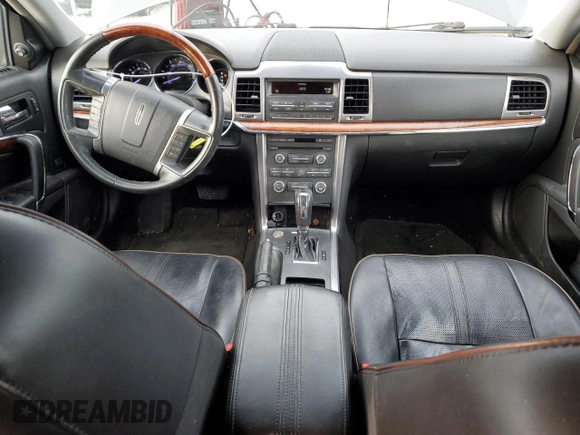 2012 Lincoln MKZ with VIN 3LNHL2GC7CR808710, listed as a Copart auction lot 45540355 with 128,774 mi miles and Salvage Title. Bid and sale history available at DreamBid. Image 8.