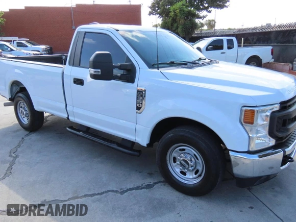2022 Ford F-350 XL with VIN 1FTRF3A66NEG41366, listed as a Copart auction lot 55134315 with 34,356 mi miles and Salvage title. Bid and sale history available at DreamBid. Image 1.