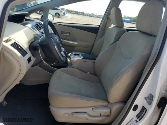 2012 Toyota Prius v Two with VIN JTDZN3EU3C3100232, listed as a Copart auction lot 50084745 with 185,444 mi miles and Salvage Title. Bid and sale history available at carsss.com. Image 7.