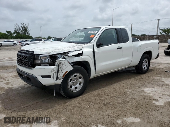 2024 Nissan Frontier S with VIN 1N6ED1CL8RN640752, listed as a Copart auction lot 62077035 with 14,425 mi miles and Salvage title. Bid and sale history available at DreamBid. Image 1.