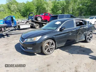 2014 Honda Accord LX z VIN 1HGCR2F32EA227788, wystawiony jako IAAI lot #42039644 z przebiegiem 163 567 mil mil oraz . Historia ofert i sprzedaży dostępna na DreamBid. Obrazek 2.