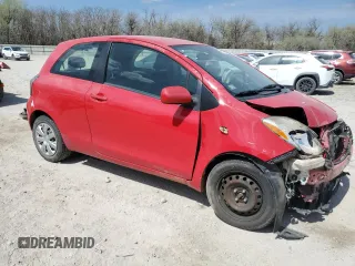 2007 Toyota Yaris with VIN JTDJT923475066457, listed as a Copart auction lot 51016275 with 192,050 mi miles and Salvage Title. Bid and sale history available at DreamBid. Image 4.