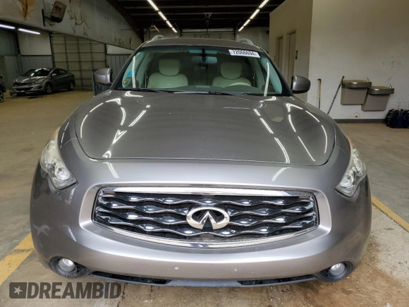 2009 Infiniti FX35 with VIN JNRAS18U29M100117, listed as a Copart auction lot 72066694 with 153,611 mi miles and Salvage Title. Bid and sale history available at carsss.com. Image 5.