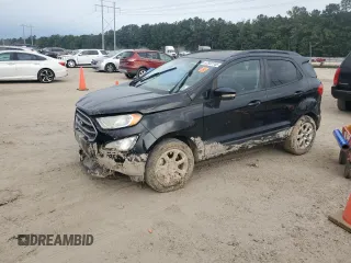 2019 Ford EcoSport SE с VIN MAJ3S2GE6KC304767, выставлен на аукционе Copart как лот 57597745 с пробегом Не указан миль и Списание • Salvage title. История ставок и продаж доступна на DreamBid. Изображение 1.