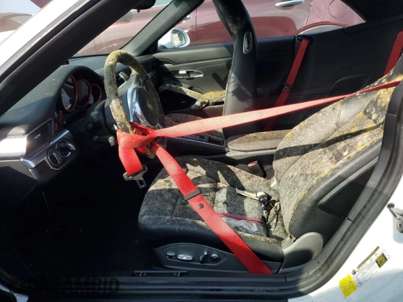 2015 Porsche 911 Carrera S with VIN WP0CB2A91FS155329, listed as a Copart auction lot 74730104 with 0 mi miles and Salvage Title. Bid and sale history available at carsss.com. Image 7.