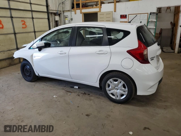 2017 Nissan Note SV with VIN 3N1CE2CP9HL371548, listed as a Copart auction lot 55043285 with 114,266 mi miles and Salvage title. Bid and sale history available at DreamBid. Image 2.