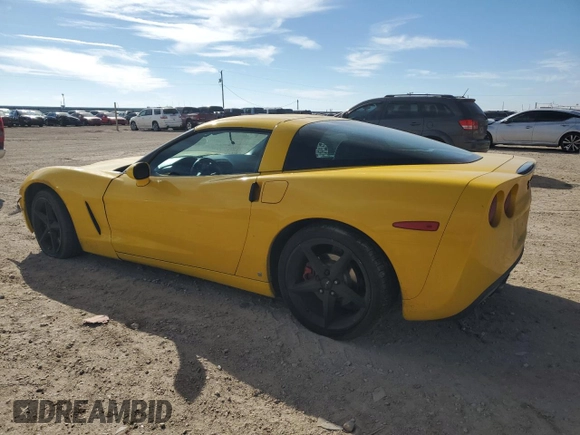 2008 Chevrolet Corvette with VIN 1G1YY26W885113625, listed as a Copart auction lot 44038245 with 0 mi miles and Salvage Title. Bid and sale history available at carsss.com. Image 2.