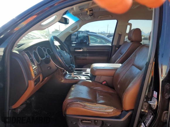 2008 Toyota Tundra Limited z VIN 5TFEV58198X054904, wystawiony jako Copart lot #56253745 z przebiegiem 248 321 mil mil oraz Szkoda całkowita • Salvage title. Historia ofert i sprzedaży dostępna na DreamBid. Obrazek 7.