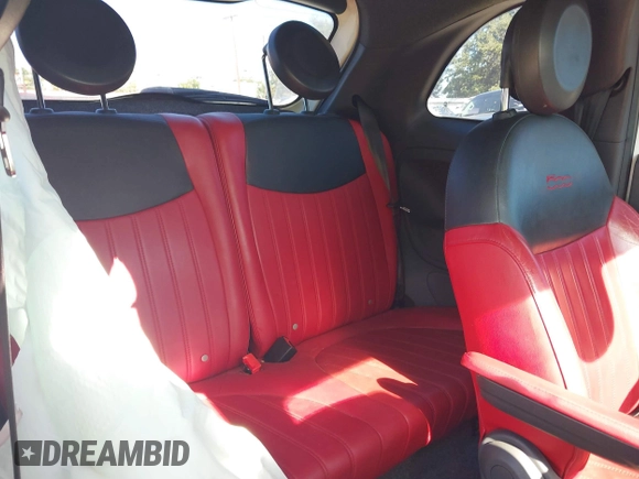 2015 FIAT 500 Sport with VIN 3C3CFFBR3FT696265, listed as a IAAI auction lot 40417640 with 118,412 mi miles and . Bid and sale history available at DreamBid. Image 8.