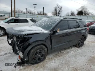 2023 Ford Explorer Timberline with VIN 1FMSK8JH8PGA92543, listed as a Copart auction lot 44744075 with 23,154 mi miles and Salvage Title. Bid and sale history available at carsss.com. Image 1.