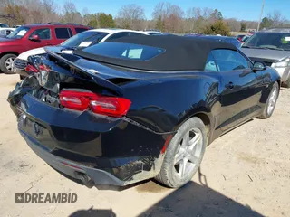 2019 Chevrolet Camaro 1LT with VIN 1G1FB3DS2K0104079, listed as a IAAI auction lot 41632830 with 63,553 mi miles. Bid and sale history available at carsss.com. Image 4.