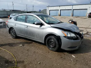 2013 Nissan Sentra S with VIN 3N1AB7AP1DL687066, listed as a Copart auction lot 50777695 with 84,332 mi miles and Salvage Title. Bid and sale history available at DreamBid. Image 4.
