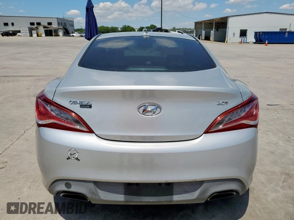 2013 Hyundai Genesis Coupe Premium with VIN KMHHT6KD8DU104968, listed as a Copart auction lot 56409685 with Not provided miles and Salvage title. Bid and sale history available at DreamBid. Image 6.