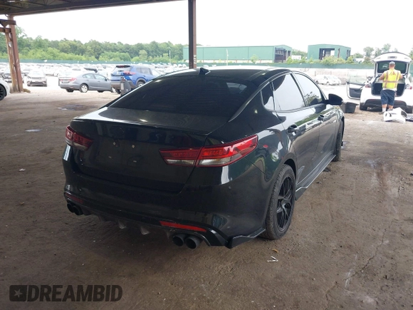 2017 Kia Optima SX Limited with VIN 5XXGV4L25HG153925, listed as a IAAI auction lot 39916010 with 102,485 mi miles and . Bid and sale history available at DreamBid. Image 4.