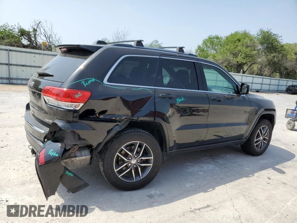 2017 Jeep Grand Cherokee Limited with VIN 1C4RJEBG9HC793417, listed as a Copart auction lot 52128015 with 162,000 mi miles and Salvage Title. Bid and sale history available at carsss.com. Image 3.