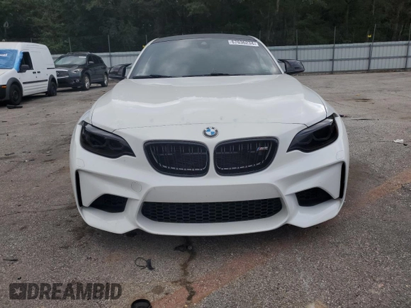 2017 BMW M2 with VIN WBS1H9C30HV888182, listed as a Copart auction lot 67636234 with 0 mi miles and Salvage Title. Bid and sale history available at carsss.com. Image 5.