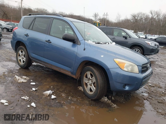 2007 Toyota RAV4 with VIN JTMZD33V376049723, listed as a IAAI auction lot 41560555 with 144,930 mi miles. Bid and sale history available at carsss.com. Image 1.