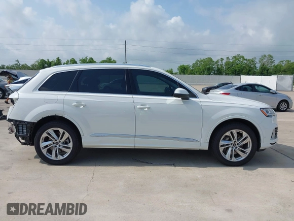 2022 Audi Q7 Premium Plus with VIN WA1LXBF71ND020244, listed as a IAAI auction lot 42115796 with 41,893 mi miles and . Bid and sale history available at DreamBid. Image 14.