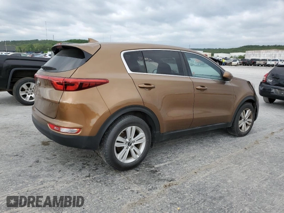 2017 Kia Sportage LX with VIN KNDPM3AC6H7049543, listed as a Copart auction lot 53834115 with 138,605 mi miles and Clean Title. Bid and sale history available at carsss.com. Image 3.