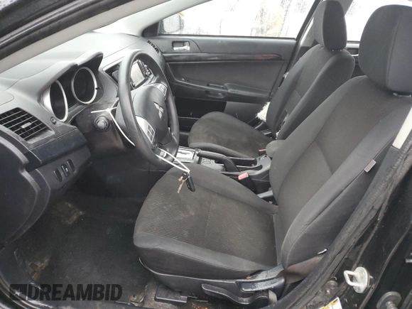 2017 Mitsubishi Lancer ES with VIN JA32V2FW3HU000448, listed as a Copart auction lot 45108575 with 68,633 mi miles and Salvage Title. Bid and sale history available at carsss.com. Image 7.